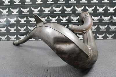 1999 KAWASAKI 97-06 KDX200 KDX220R OEM EXHAUST PIPE CHAMBER HEADER 18120-1074 - Image 1 of 4