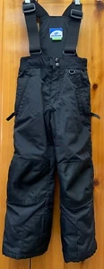 SLALOM, BLACK SKI BIB, KIDS SIZE 4/5 XS, TAGS OFF, NEW WITHOUT TAGS - Picture 1 of 10