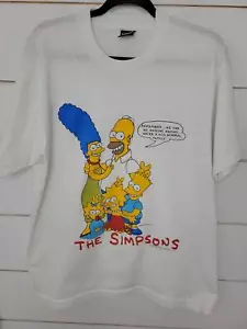 Vintage 1990 The Simpsons XL T-Shirt. - Bild 1 von 6