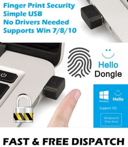 Home Mini Capturing PC Fingerprint Scanner Laptop Security Key Computer USB Inte - Picture 1 of 6
