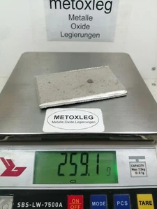 Nickel-Kathoden/99,93%/Ni Kathoden/Nickel-Kat.4x4/cut/ 259,1 Gramm / Analyse - Bild 1 von 5