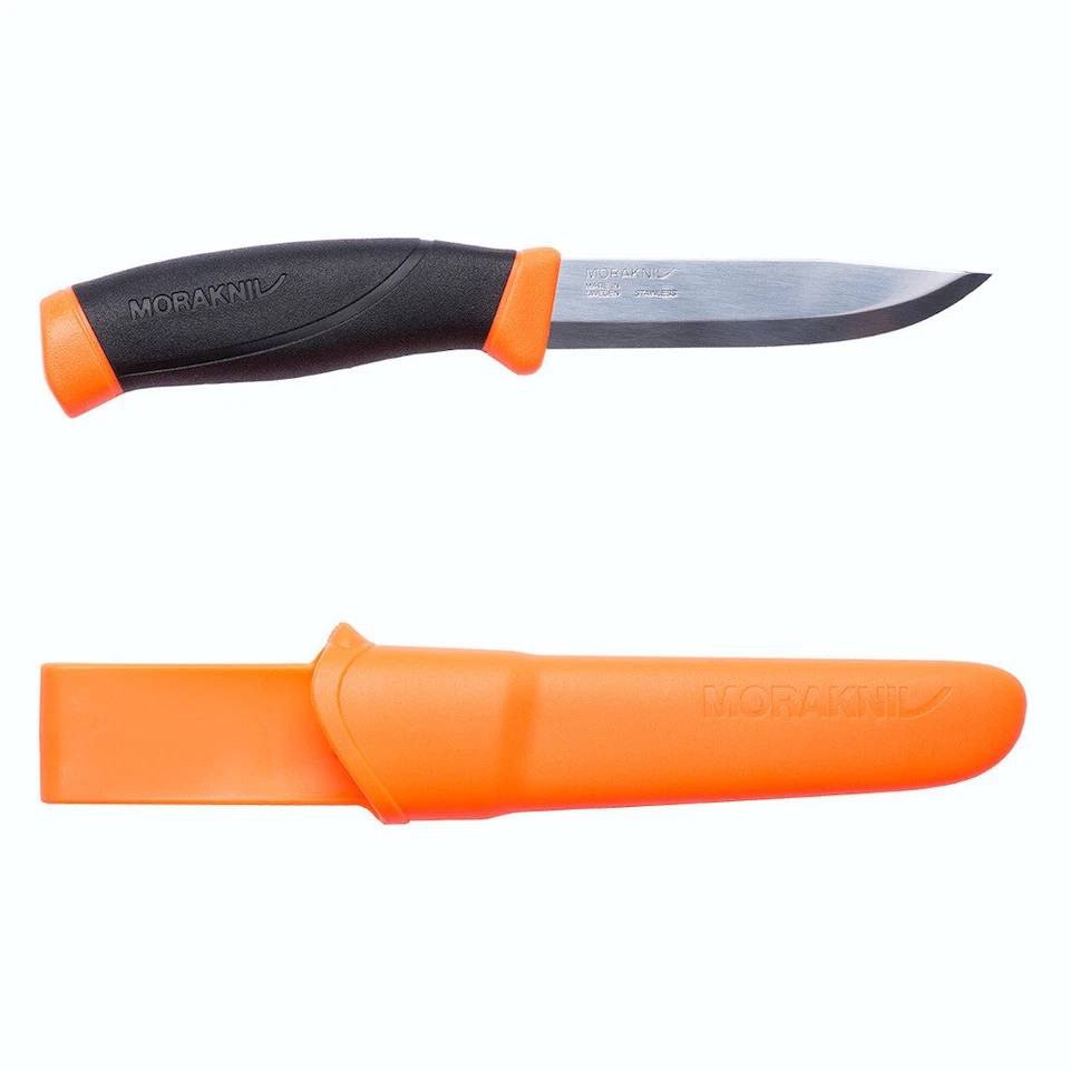 Morakniv Companion Outdoor Sports Knife + Sheath Orange YKM12090 - Image 1 of 1