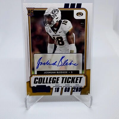 2021 contenders draft picks joshua bledsoe auto #19/99 - Image 1 of 3