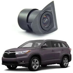 170° CCD Car Front View Camera Logo Embedded for 2014-2018 Toyota Highlander SUV - Picture 1 of 7