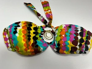 Top bikini donna Trina Turk stampa geometrica reggicalze fascia nuoto taglia 6 - Foto 1 di 7