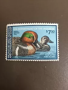 Francobollo US RW46 Federal Duck - come nuovo mai incernierato - francobollo 1979 molto bello - Foto 1 di 1
