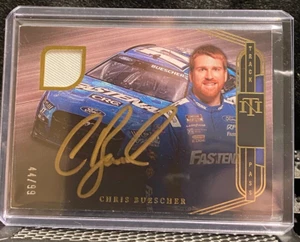 Chris Buescher 2023 National Treasure Track Pass Material Signatures #44/99 - Picture 1 of 2