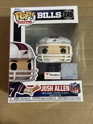 Funko POP! Josh Allen #249 Buffalo Bills FANATICS Exclusive w/Protector