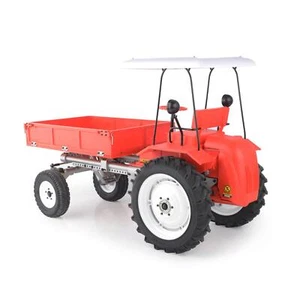 Orange DONKEY 1/10 RC Farm Truck 4×2 Transportfahrzeug Achsschloss Servo Light - Bild 1 von 8