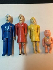 plastic dollhouse family