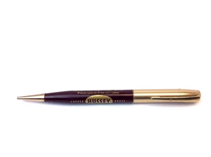 Vintage Ritepoint Copper Brass Hussey Advertising Mechanical Pencil Pittsburgh - Picture 1 of 8