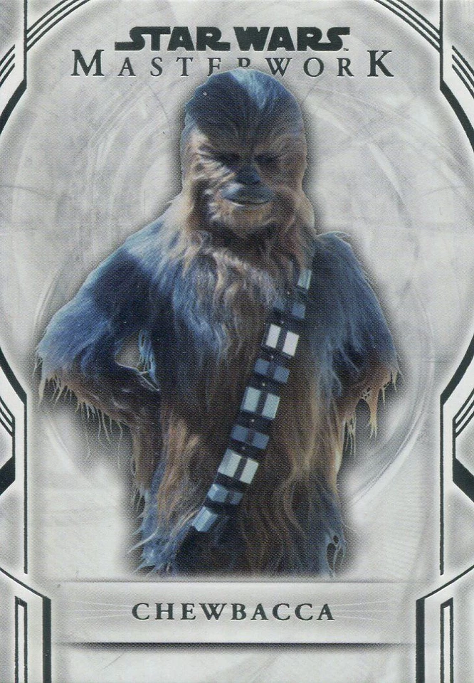 Star Wars Masterwork 2018 Short Print Base Card 112 Chewbacca - Image 1 of 1
