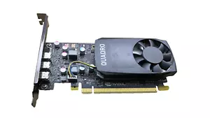 HP/Nvidia Quadro P400 2GB GDDR5 Graphics Card. HP 919985-002.Low profile bracket - Picture 1 of 2