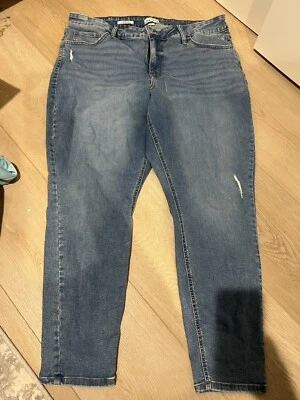 Ava and Viv Jeans Blue Denim Skinny Stretch High Rise - Size 20 - Image 1 of 4