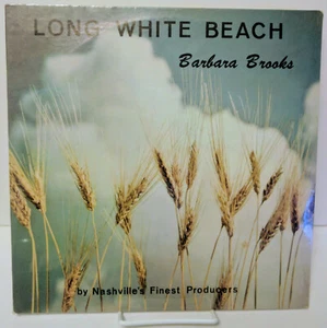 Barbara Brooks Long White Beach, Peter Drake Rare Private Press folk LP SEALED - Imagen 1 de 2