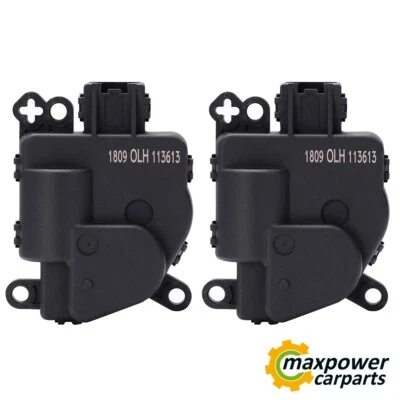 Pair HVAC AC Heater Blend Door Actuator For Chrysler Dodge Challenger V8 V6 OHV Foto 1 de 4