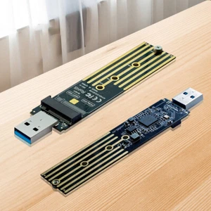NVME to USB Adapter 10Gbps USB 3.1 Gen 2 to M.2 NVMe SSD Converter Adapter - Photo 1/7