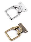 1 set of Decorative Buckle Closure Hook and Loop Clasp 27x42 mm