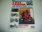 Cycle Canada Feb 1992 Buyers Guide Honda 600 1100 Shadow Ducati 900SS