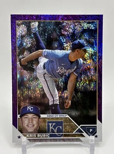 2023 Topps Series 2 -  Purple Foil #541 Kris Bubic /799 - Picture 1 of 5