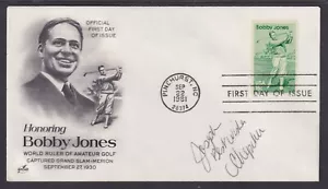 Carolyn Kepsher, CEO Trump Golf Properties, autograph on Bobby Jones FDC - Picture 1 of 1