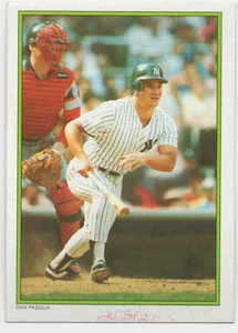 1986 Topps brillante 'All Star Collector's Edition' #20 - Dan Pasqua  - Imagen 1 de 1