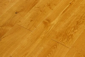 Honey Oak - Engineered Flooring; 42£ sqm, 190mm/14mm/3.6mm, Brushed + Lacquered - Picture 1 of 5