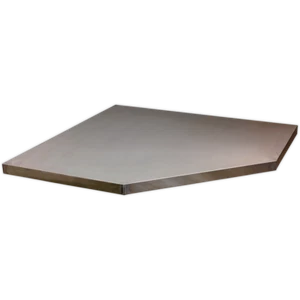 Sealey Superline Pro Stainless Steel Worktop for Modular Corner Cabinet MSS Syst - Picture 1 of 4