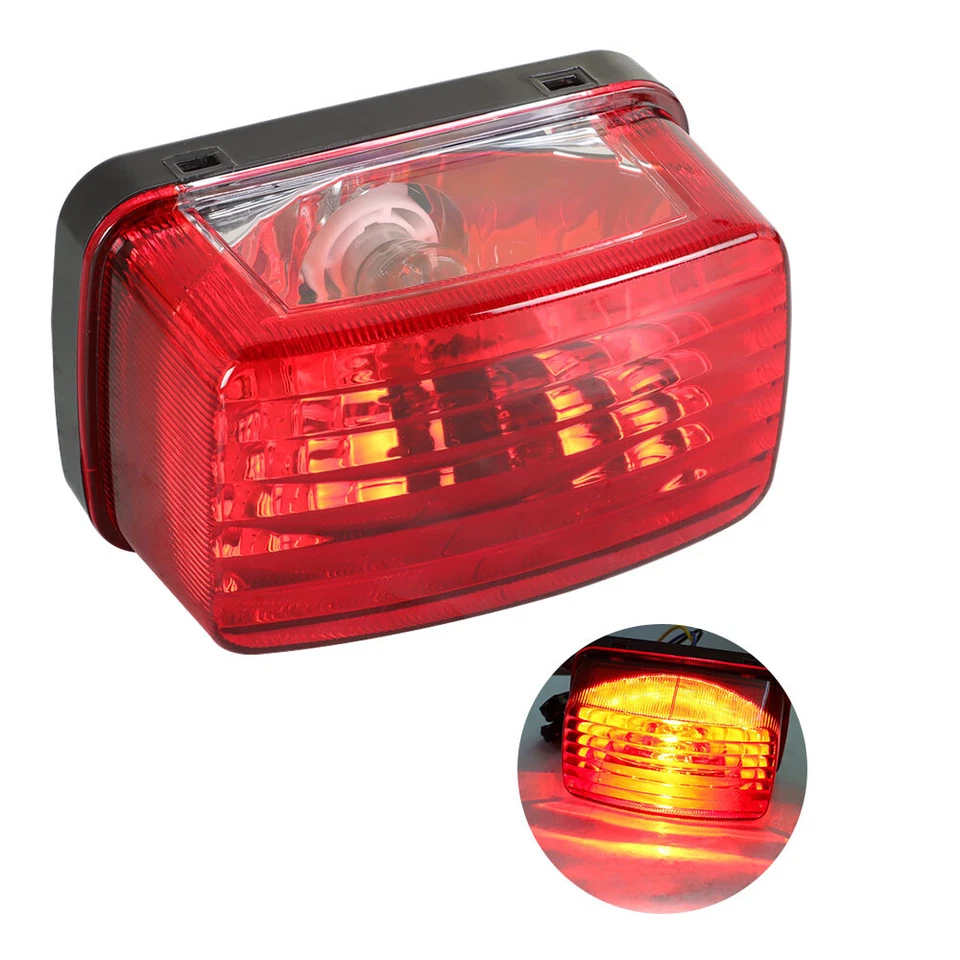 Conjunto de luz trasera con bombilla para Yamaha Wolverine R-SPEC YXE700W 2016 2017 2018 Foto 1 de 4