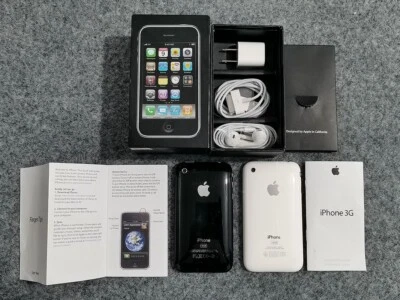 BOXED - Apple iPhone 3G -  16GB - ios 3 - Unlocked - Fully working - Image 1 of 4