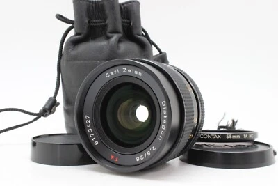 【 MINT 】 CONTAX Carl Zeiss Distagon 28mm F2.8 T* AEJ MF Wide Angle From JAPAN - Image 1 of 4