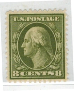 Sc# 337 Eight Cent Wash. MH - Picture 1 of 2