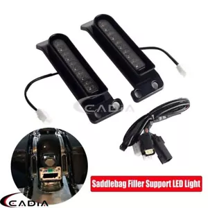 Luces LED de relleno de soporte para alforja para Harley Ultra Limited Electra Glide 14-22 - Imagen 1 de 10