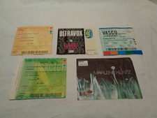 LOTTO BIGLIETTI CONCERTI VASCO LITFIBA LIGABUE ULTRAVOX MARLENE KUNZ