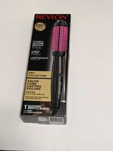 Revlon Salon Volume Body Heated Silicone Brush 430 Degree Heat Pro Collection 1" - Picture 1 of 4