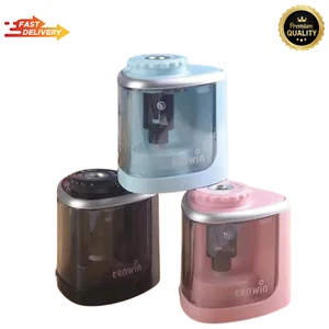 Neu Elektrischer Bleistiftspitzer Automatisch Desktop Bleistiftspitzer Schneider - Bild 1 von 26