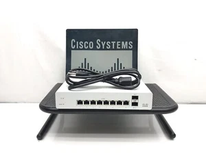 Cisco Meraki MS220-8P-HW 8 Port Desktop Ethernet Switch - UNCLAIMED - Picture 1 of 6