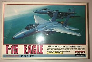 ARII F-15 Eagle Jet Fighter Display Model Kit 1/144 Vintage