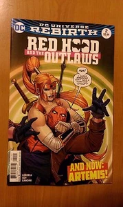 Red Hood & Outlaws # 2 DC Universe Rebirth (1st Print) - Picture 1 of 2