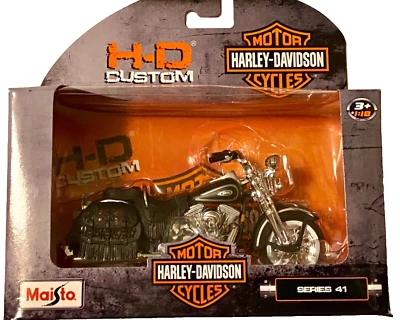 Harley Davidson 1999 FLSTS Heritage Softail Springer Maisto HD Custom Series 41 - Image 1 of 2