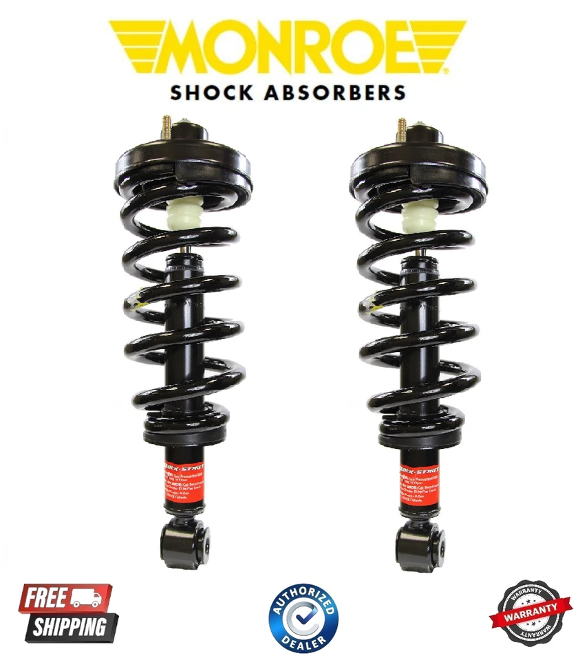 2 puntales de suspensión trasera y muelle helicoidal-puntal rápido para Ford Expedition 10-22 Foto 1 de 1