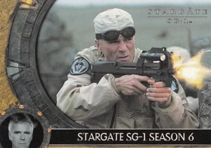 Stargate SG-1 Season 6 Promo Card P2 Rittenhouse 2004 Jack O’Neill - Picture 1 of 2