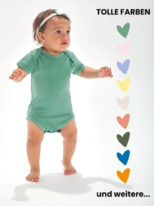 BabyBugz Kurzarm Baby Body - Bequem & Pflegeleicht - Bio Baumwolle