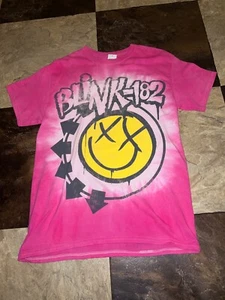 Nueva Camiseta Urban Outfitters Retro Blink-182 Crappy Punk Rock Tie-Dye Talla S - Imagen 1 de 9