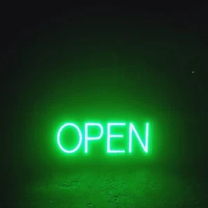 LED Schild ultrahelles offenes Display 16" x 6,5" Innenbereich - Bild 1 von 3
