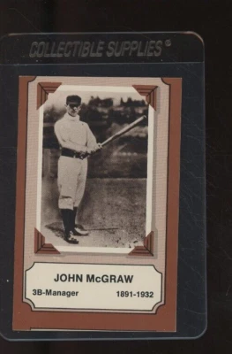 1975 Fleer - Pioneers of Baseball #15 John McGraw, New York Giants - Image 1 of 2