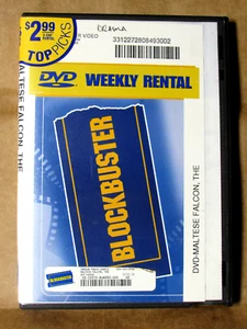 MALTESER FALKE (HUMPHREY BOGART) BLOCKBUSTER VIDEO DVD FILM LEIHKOFFER KOSTENLOS - Bild 1 von 5