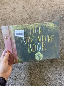 New!Scrapbook Photo Album Our Adventure Book Scrapbook Embossed Words Hard Cover - Picture 1 of 2