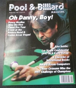Pool & Billiard Magazine September 1997 Danny Medina B70 - Picture 1 of 1