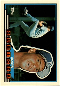 1989 Topps Big Baseball Card #26 Mark Gubicza